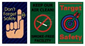 safety slogan mats 